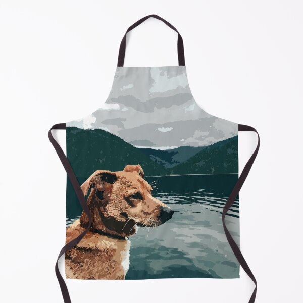 Item preview, Puppy At The Lake designed and sold by beckahbrooks.
