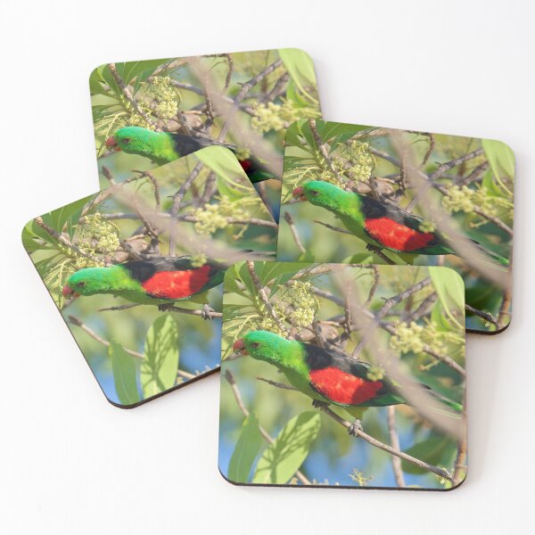 Item preview, NT ~ PARROT ~  Red-winged Parrot PaoMNjm3 by David Irwin 31012021 designed and sold by tasmanianartist.
