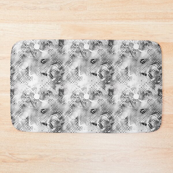 Item preview, halftone scribble pattern designed and sold by macaronitrash.