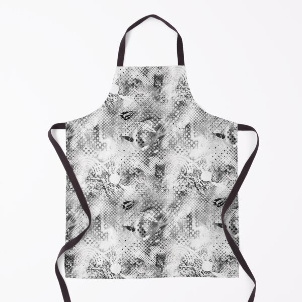 Item preview, halftone scribble pattern designed and sold by macaronitrash.