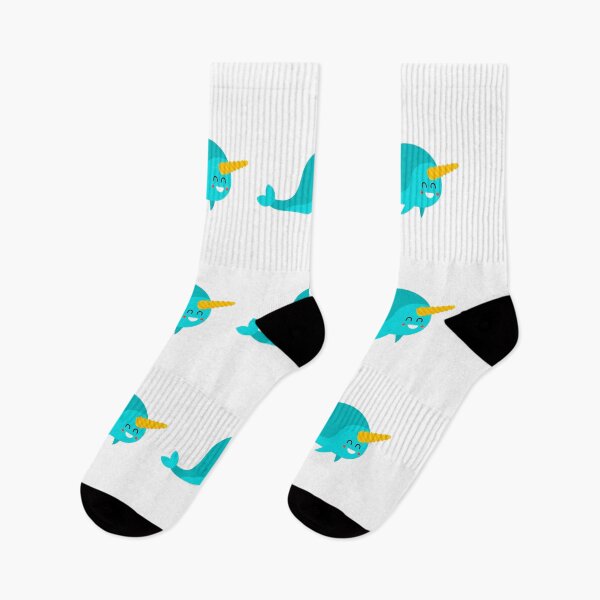 Item preview, Cute Narwhal Pattern designed and sold by BrokenUnicorn.