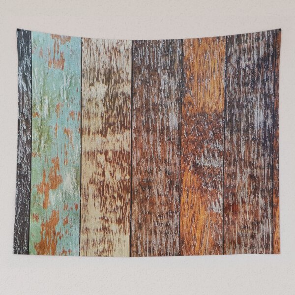 Item preview, MULTI LIGHT COLOR PATINA WOOD CRACKLE RUSTIC designed and sold by wildwhimsical.