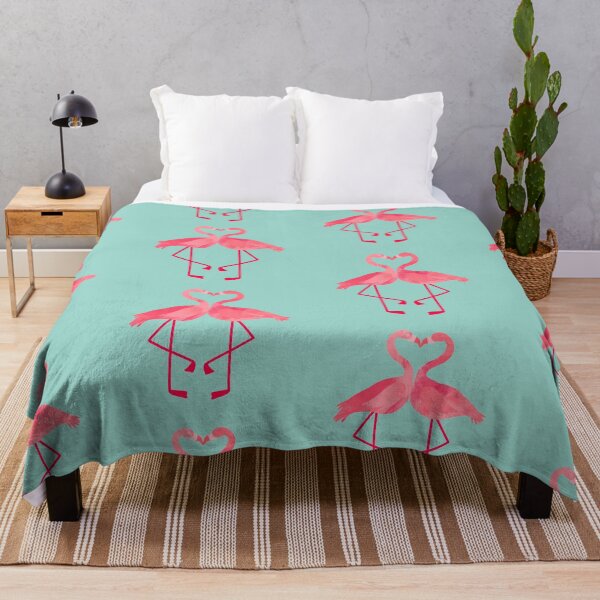 Item preview, Flamingos in love designed and sold by Heather Hinson.