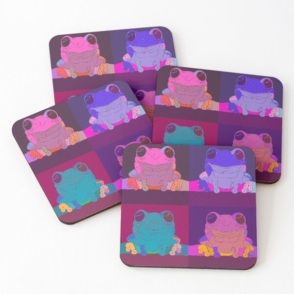 Item preview, Colorful Frogs designed and sold by ALEXIA SPEEKS.