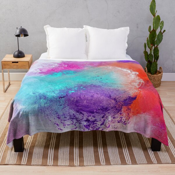 Item preview, ART SPLASH PURPLE, PINK, TURQUOISE, ORANGE, PEARL WHITE designed and sold by wildwhimsical.