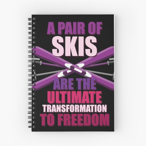 Item preview, A pair of skis are the ultimative transformation to freedom designed and sold by Jannisdesign.
