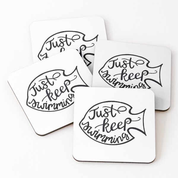Item preview, Just keep swimming  designed and sold by deannakya.