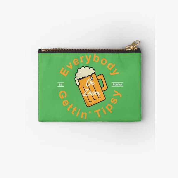 Item preview, Everybody On Zoom Getting Tipsy St Patricks Day Shirt, Women’s St Pattys Day Tshirt, St Patricks Day 2021, Quarantine St Pattys Day Tee  designed and sold by nadiahaq.