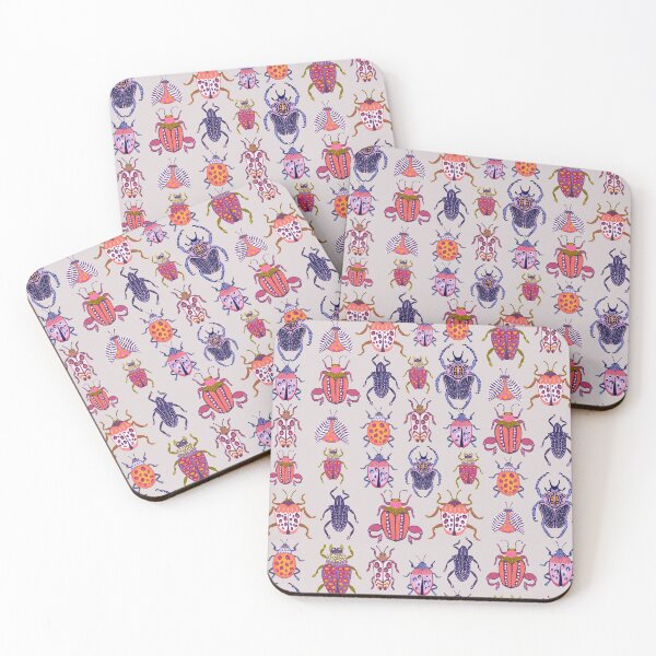Item preview, Assorted Beetles (all over) designed and sold by Janet Broxon.