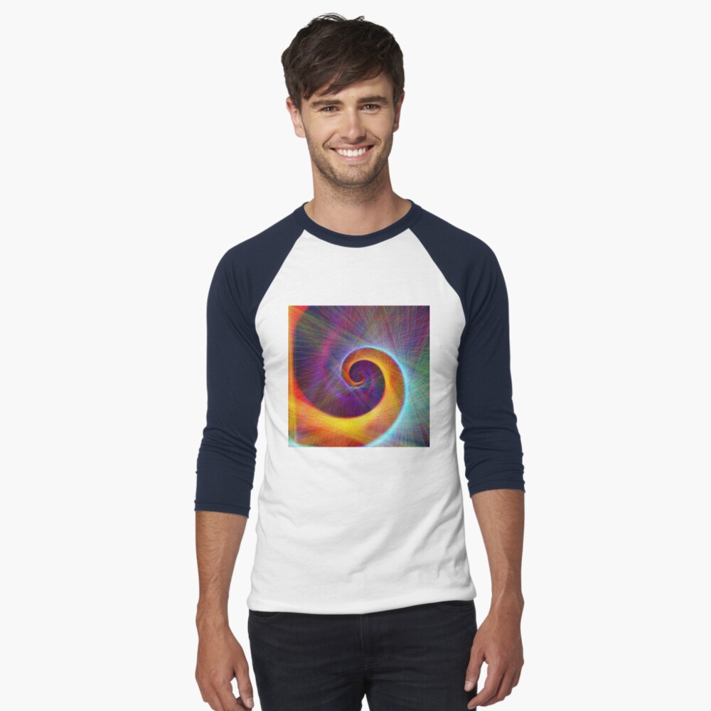 Item preview, Baseball ¾ Sleeve T-Shirt designed and sold by blackhalt.