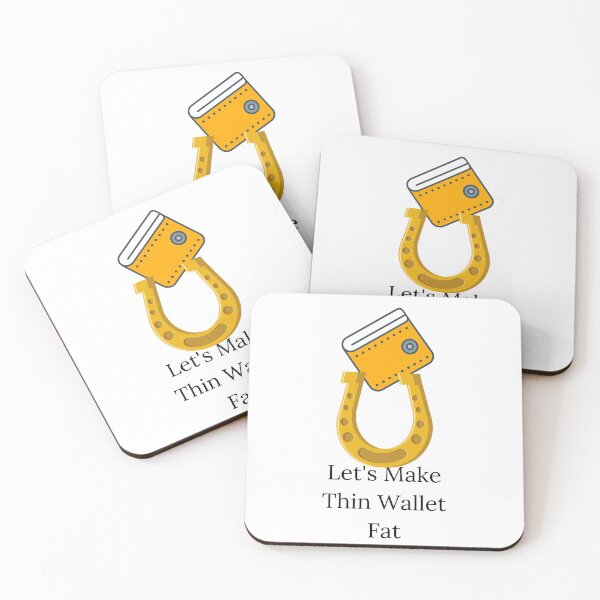 Item preview, Let's Make Thin Wallet Fat designed and sold by Prishea.