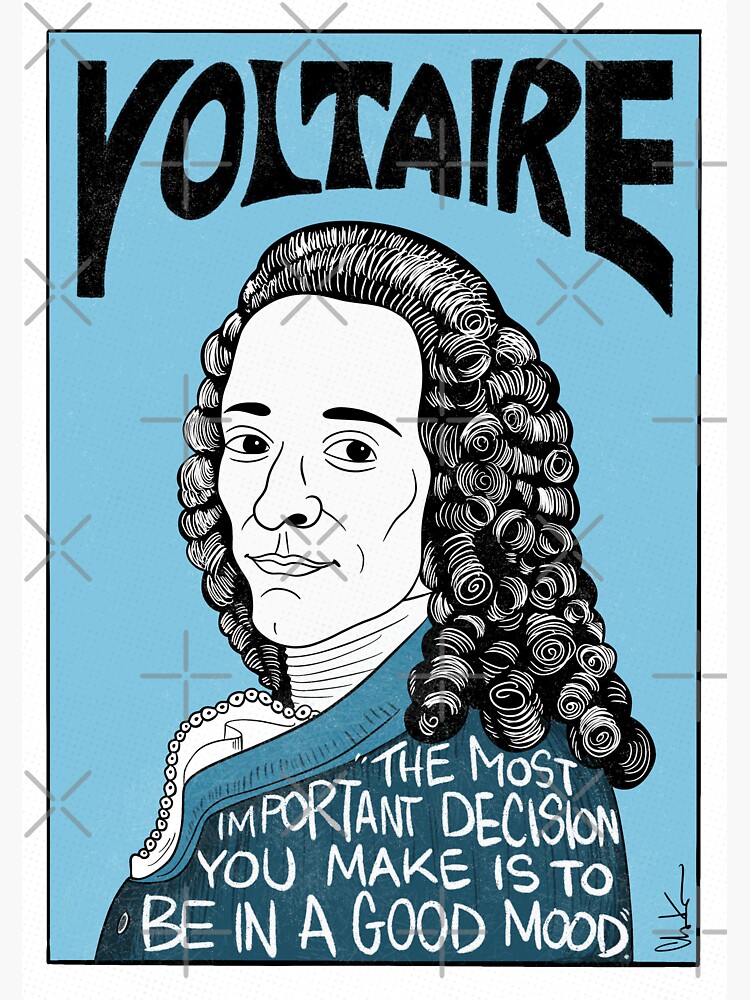 Voltaire by krusefolkart