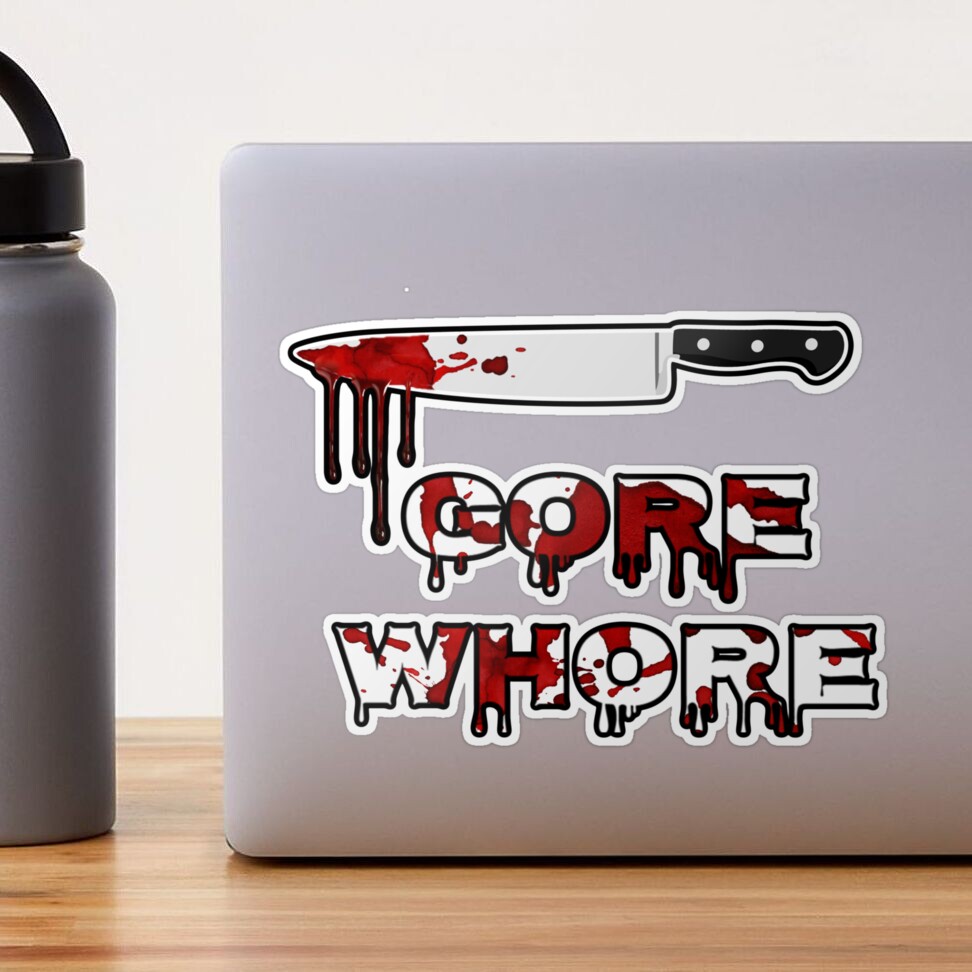 hurtcore  Sticker for Sale by TheButtonCrew |  Redbubble