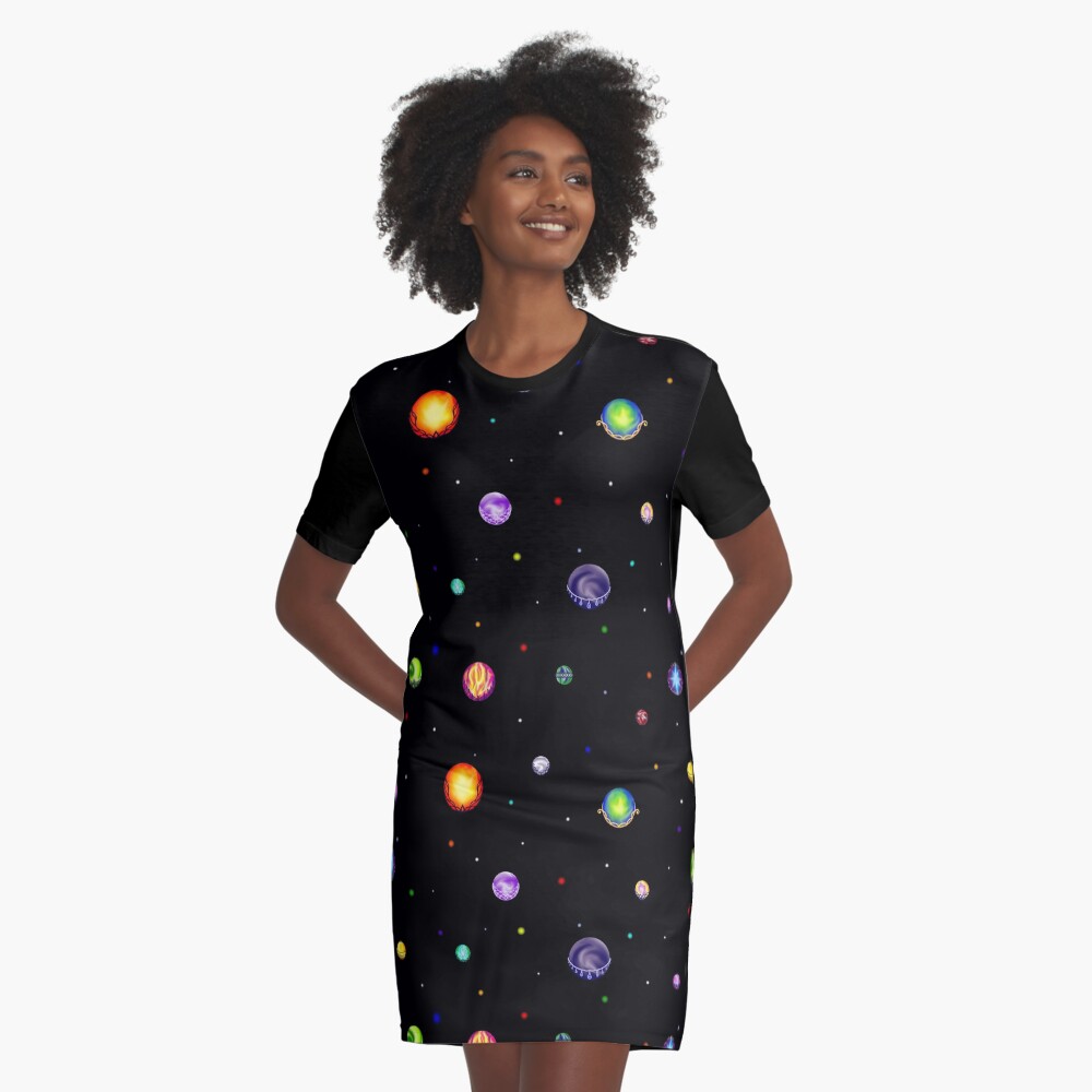 Item preview, Graphic T-Shirt Dress designed and sold by StephOBrien.