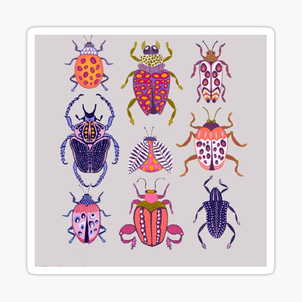 Item preview, Assorted Beetles designed and sold by Janet Broxon.