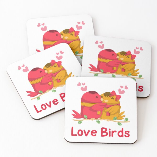 Item preview, love birds  designed and sold by LidaRayArt.