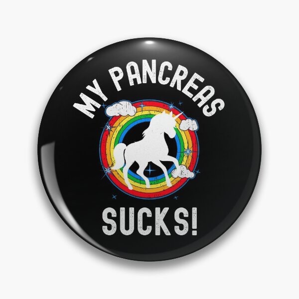 Item preview, My Pancreas Sucks Type One Diabetes Unicorn  designed and sold by LOVECURIO.