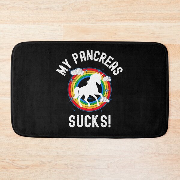 Item preview, My Pancreas Sucks Type One Diabetes Unicorn  designed and sold by LOVECURIO.
