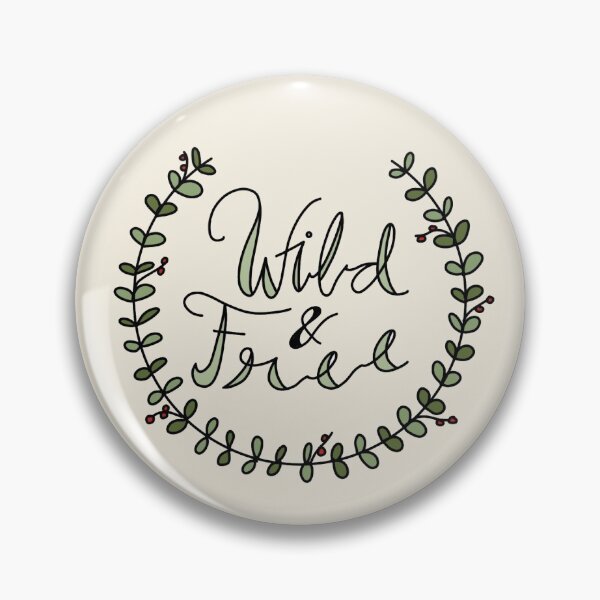 Item preview, Wild & Free Quote  designed and sold by critterscreates.