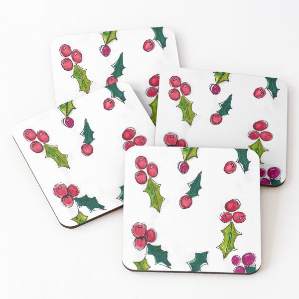 Item preview, Abstract Holly Berries designed and sold by Lrovin.