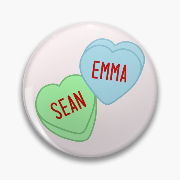 Item preview, Emma & Sean Candy Hearts designed and sold by jesimink.