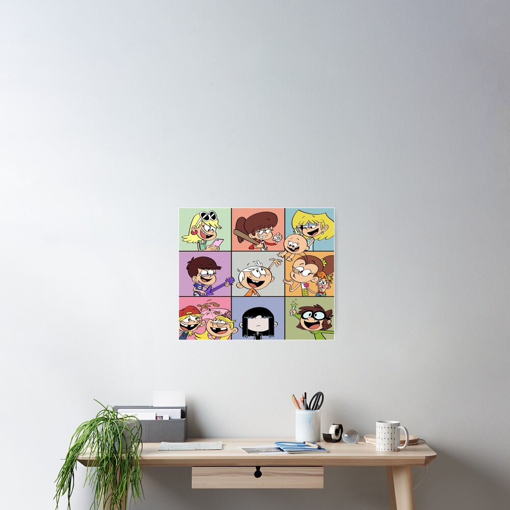 "The Loud House" Poster for Sale by RukieA | Redbubble