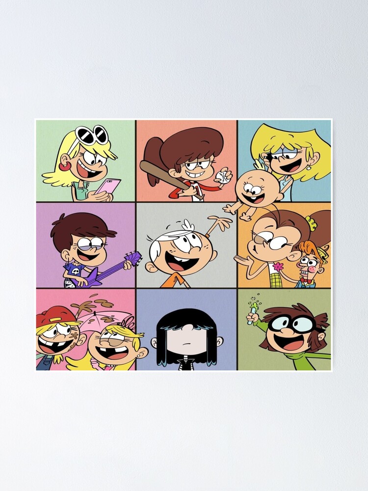 The Loud House Poster For Sale By Rukiea Redbubble