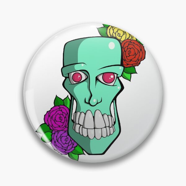 Item preview, skull and roses again designed and sold by M. Scott Phifer.