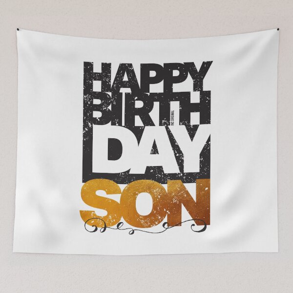 Item preview, Happy Birthday Son - Greeting Card designed and sold by Inc-Solutions.