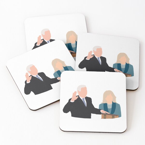 Item preview, Joe + Dr. Jill Biden Inauguration  designed and sold by GrellenDraws.