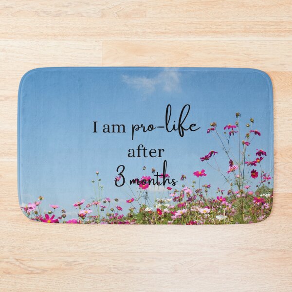 Item preview, I am Pro-Life After 3 Months designed and sold by ChristianCoding.