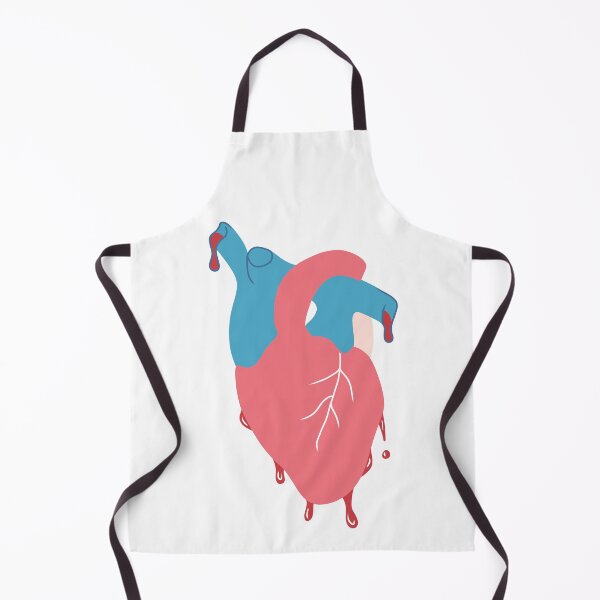 Item preview, bleeding heart (colored) designed and sold by skeleton-rat.