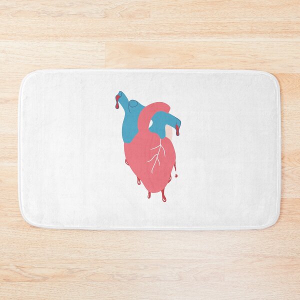 Item preview, bleeding heart (colored) designed and sold by skeleton-rat.