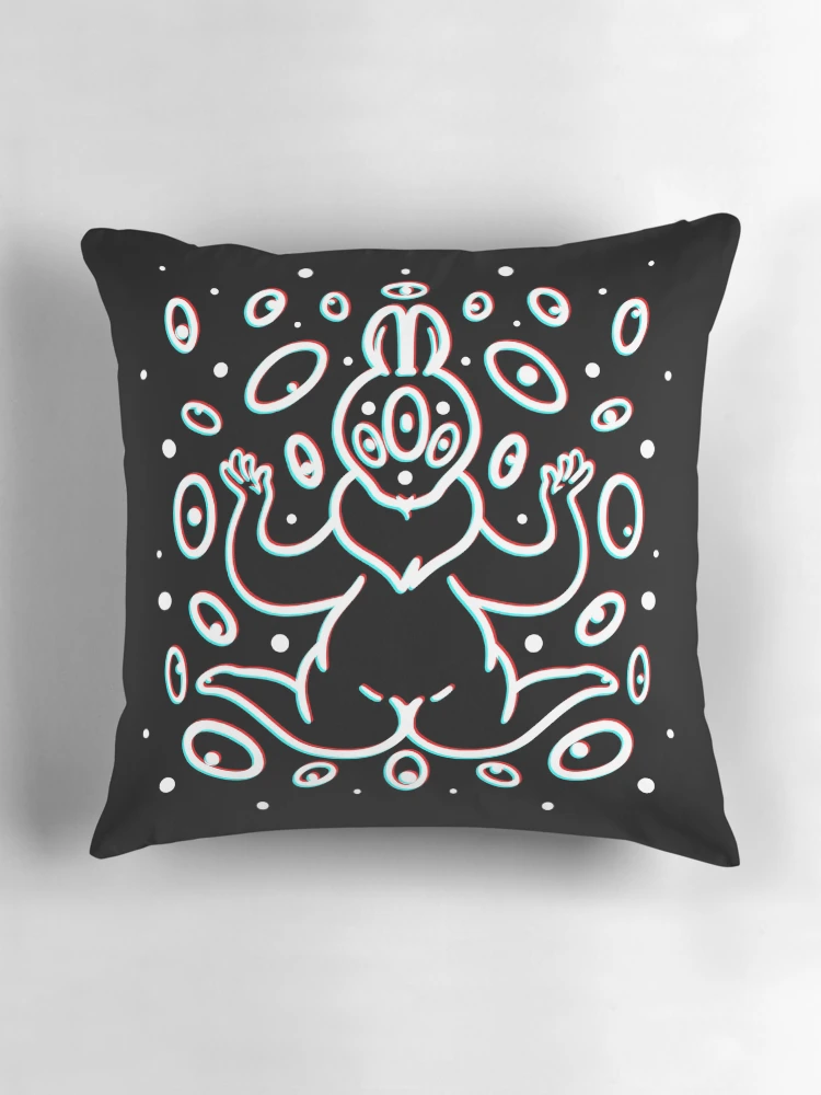 Thumbnail 3 of 4, Pillow, Stark designed and sold by RaspberryMoon.