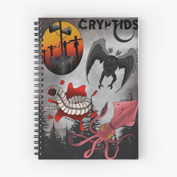 Item preview, Cryptids Flash Sheet designed and sold by Milesrat.