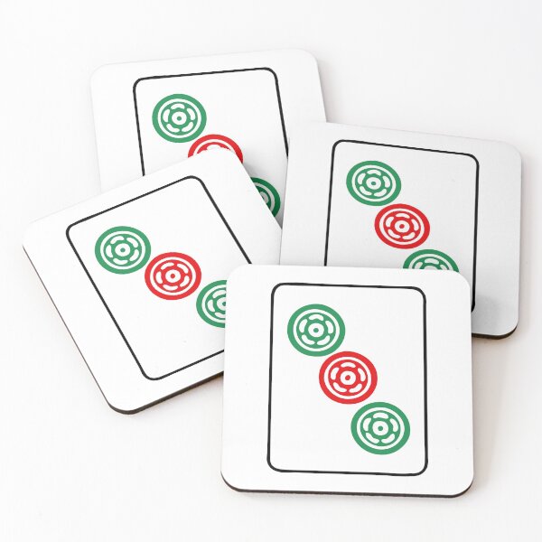 Item preview, Mahjong Tile 3 Three Vocan designed and sold by Vocan.