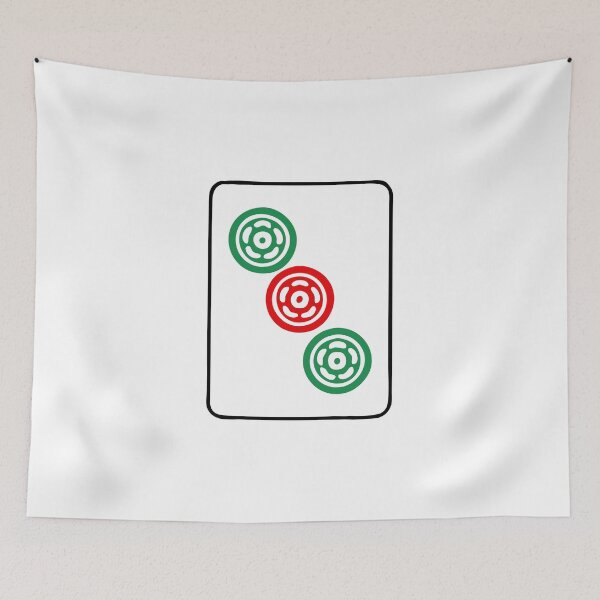 Item preview, Mahjong Tile 3 Three Vocan designed and sold by Vocan.