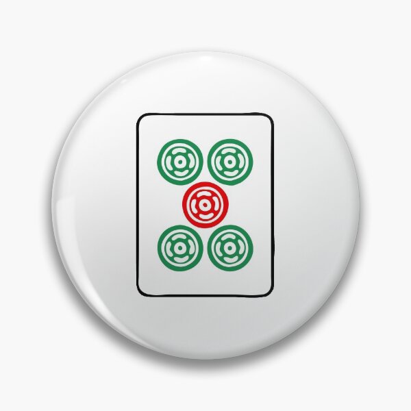 Item preview, Mahjong Tile 5 Five Vocan designed and sold by Vocan.