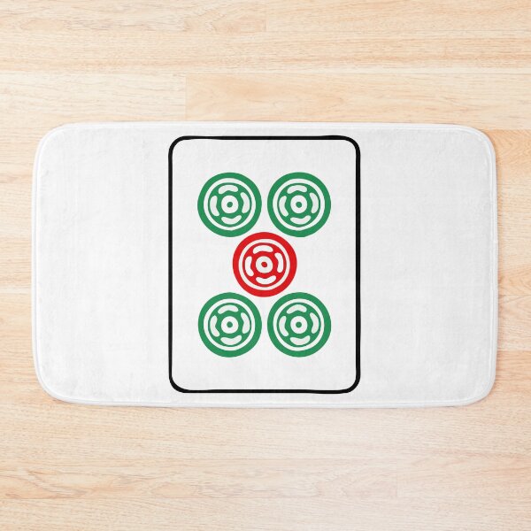 Item preview, Mahjong Tile 5 Five Vocan designed and sold by Vocan.
