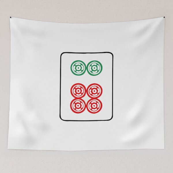 Item preview, Mahjong Tile 6 Six Vocan designed and sold by Vocan.