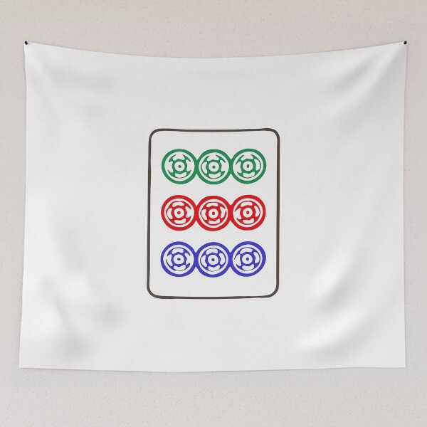 Item preview, Mahjong Tile 9 Nine Vocan designed and sold by Vocan.