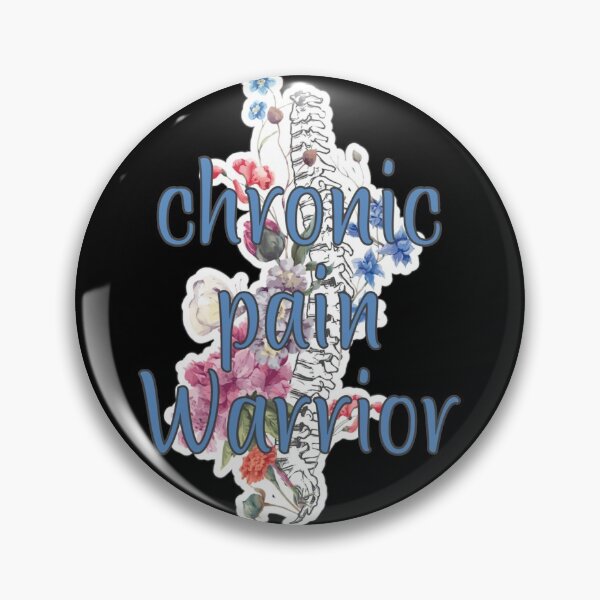 Item preview, chronic pain Warrior designed and sold by PandJcreations.