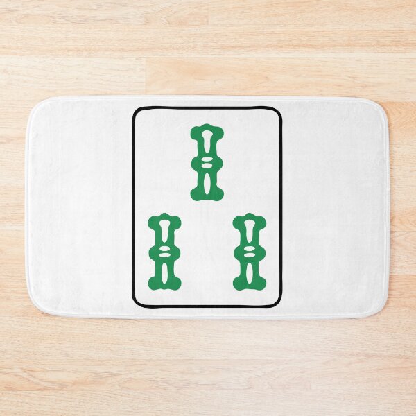Item preview, Mahjong Tile 3 Three Vocan designed and sold by Vocan.
