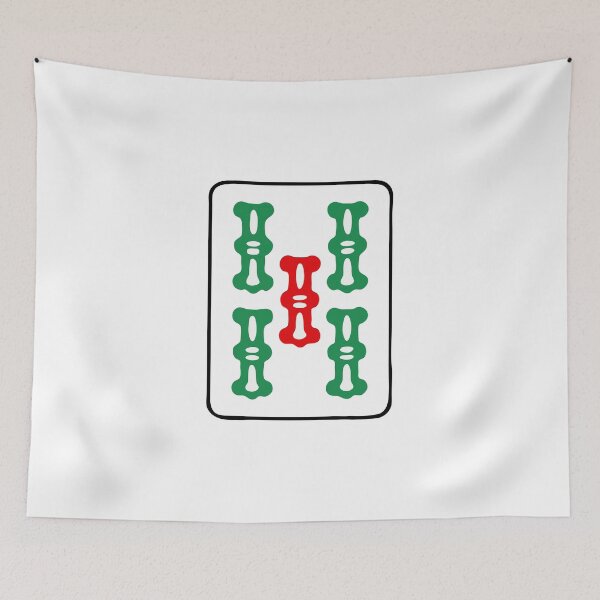 Item preview, Mahjong Tile 5 Five Vocan designed and sold by Vocan.