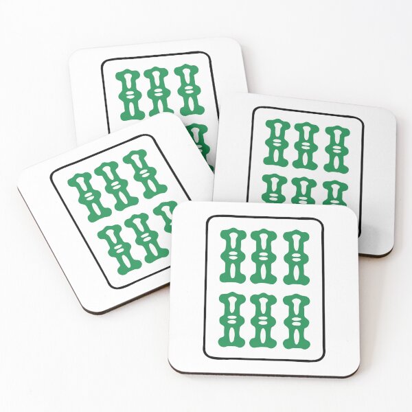 Item preview, Mahjong Tile 6 Six Vocan designed and sold by Vocan.