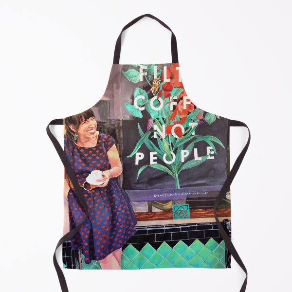 Item preview, Sara at Zocalo Coffeehouse, San Leandro designed and sold by TandemPainting.