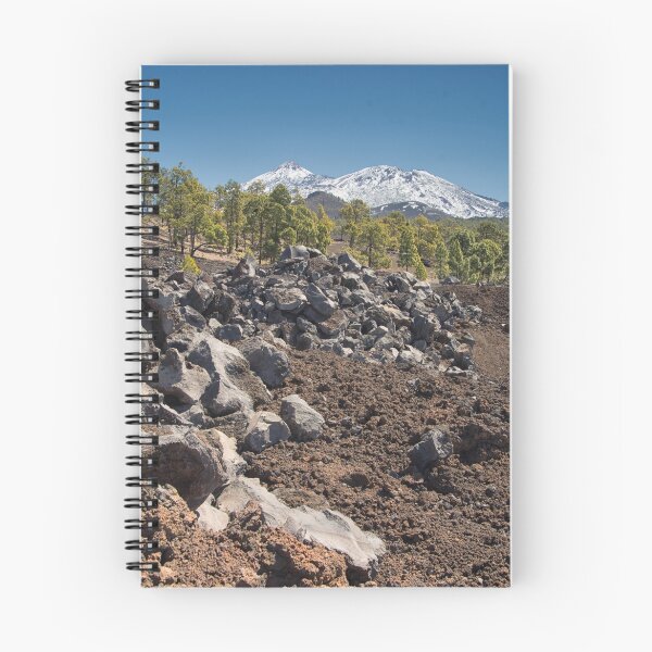 Item preview, Over the Lava Fields and Tree Line to the Peak of El Teide designed and sold by Kasia Design.