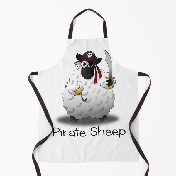 Item preview, Pirate Sheep designed and sold by NattyLouCreates.