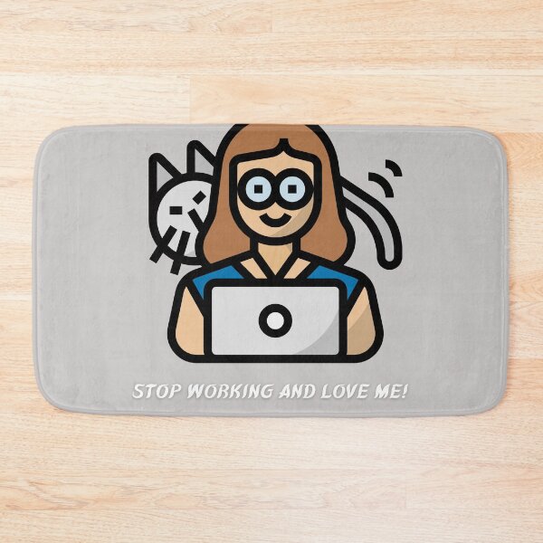 Item preview, Stop working and love me! designed and sold by AllureVisions.