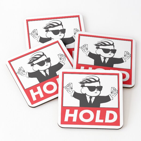 Item preview, HOLD - DIAMOND HANDS designed and sold by StonkShirts.